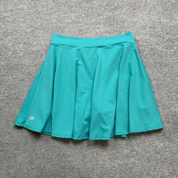 Fabletics Skirt Women L Large Aloha Flounce High Waisted Flowy Performance Lined - Picture 8 of 12